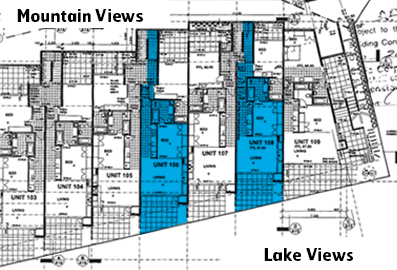 Floor Plan One Bedroom Highview Apartments Queenstown